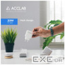 Зарядний пристрій ACCLAB AL-TC220 (1xUSB, 1xType-C) (1283126556494)