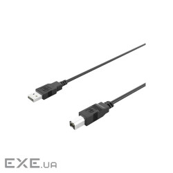 Кабель для принтера USB 2.0 AM/BM 1.0m HP (HP_DHC-PT100-1M)