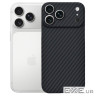 Чохол до мобільного телефона BeCover FIBRA Carbonite MagSafe Apple iPhone 17 Pro Black (715409)