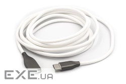 Дата кабель USB 2.0 AM to USB-C 2.0m white PowerPlant (CA910748)