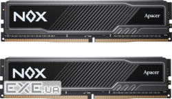 Модуль пам'яті DDR4 2x16GB/3200 Apacer NOX (AH4U32G32C28YMBAA-2)