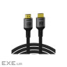 Кабель HDMI (M) - HDMI (M), 2 м, Black, ColorWay, V2.1, 8K / 60 Гц (CW-CBHD088-BK)