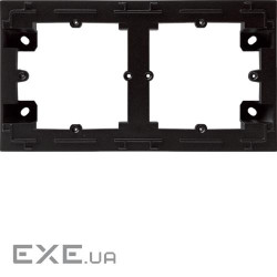 Адаптер з/в 2Х, Lumina-Intens, чорний (WL5823)