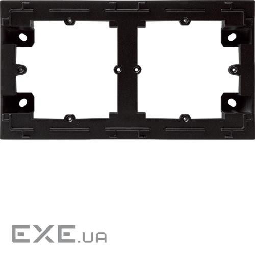 Адаптер з/в 2Х, Lumina-Intens, чорний (WL5823)