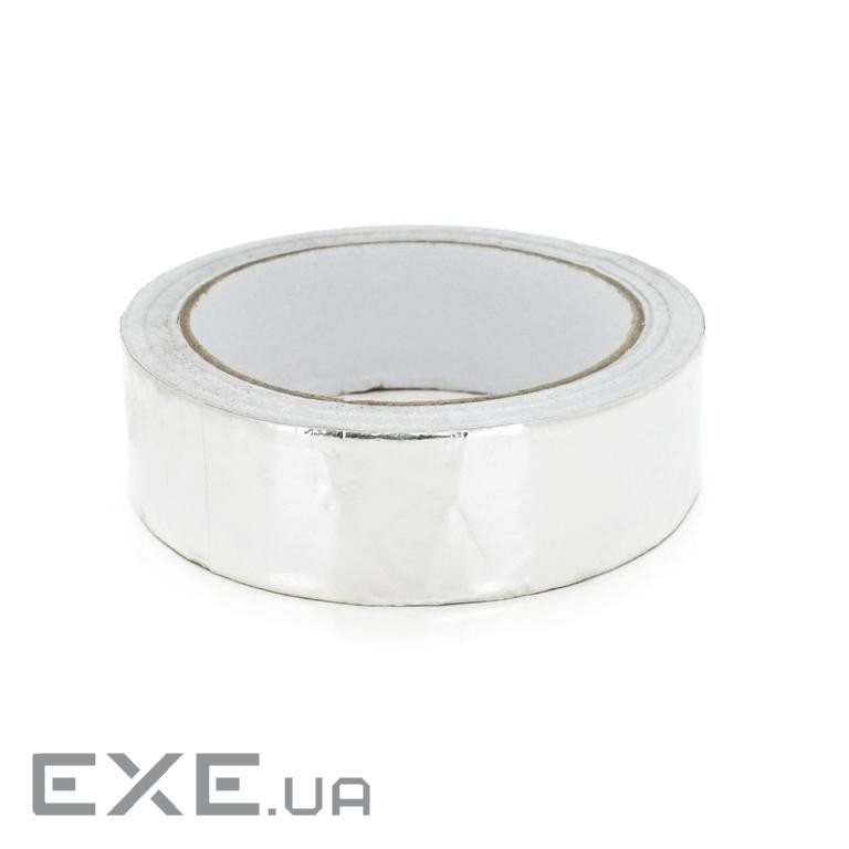 Алюмінієва фольга на клейкій основі ширина 30мм, довжина 20м (YT-SAF-30) (YT-SAF-30)