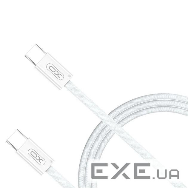 Кабель Type-C to Type-C (male to male) XO-NB-Q260A, Підтримка SIC, QC3.0, PD до 60Вт, 480Mbps, довжи