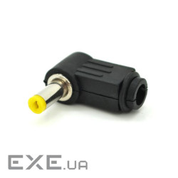 Перехідник DC 4.8x1.7mm(тато) під пайку, штекер 90 (YT-A-4.8x1.7M)