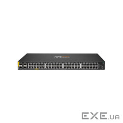 Комутатори ARUBA 6100 48G Class4 PoE 4SFP+ 370W (JL675A)