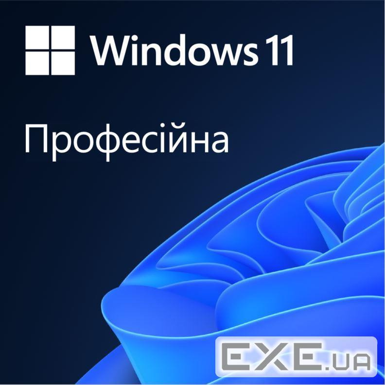 Операційна система Microsoft Windows 11 Pro укр, ОЕМ на DVD носії (FQC-10557)