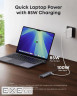 USB-Хаб/Док-станція ANKER Nano USB-C Hub 7-in-1, PD in 100W, 4K HDMI, 2xUSB-A, USB-C, SD (A83D2HA1)