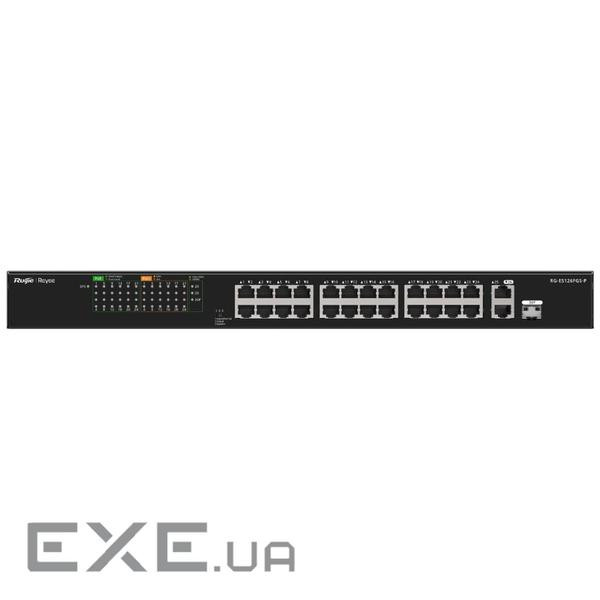 26-портовий 10/100Мб некерований PoE Ruijie Reyee RG-ES126FGS-P