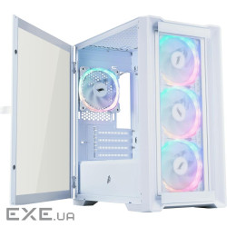 Корпус 1stPlayer T4-G-WH-4FS7-W White