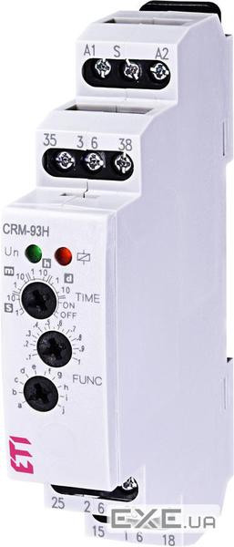 Багатофункціональне реле часу ETI, CRM-93 H UNI 12-240V AC/DC (3x8A_AC1) (2470002) ETI, CRM-93 H UNI 12-240V AC/DC (3x8A
