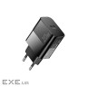 Зарядний пристрій Essager USB-C PD20W + cable USB-C to USB-C 60W black (E20JSB1-SYTT1-T)