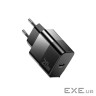 Зарядний пристрій Essager USB-C PD20W + cable USB-C to USB-C 60W black (E20JSB1-SYTT1-T)