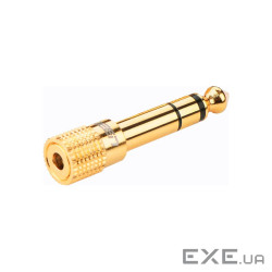 Перехідник 6.5mm M to 3.5mm F gold Ugreen (20503) (90401991)
