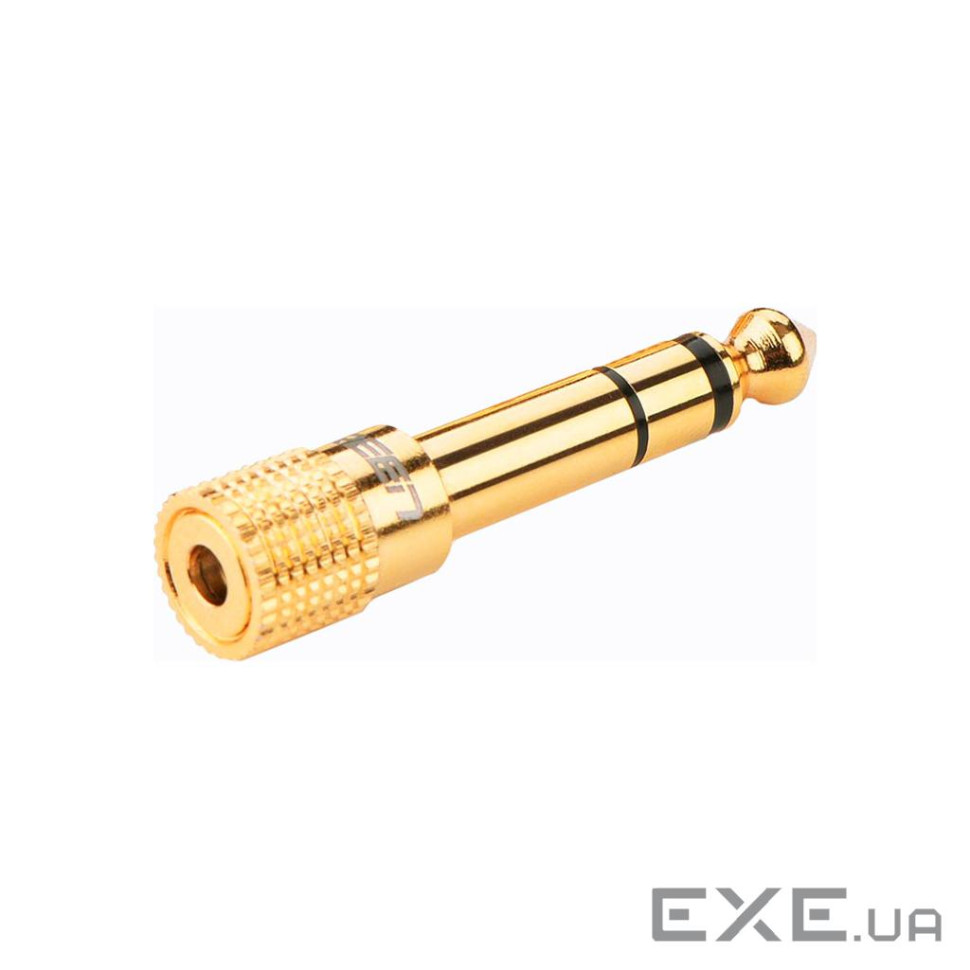 Перехідник 6.5mm M to 3.5mm F gold Ugreen (20503) (90401991)