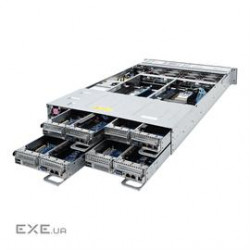 Gigabyte Server H261-Z60-7551 H261-Z60 server w/8xAMD EPYC 7551 CPU Brown box