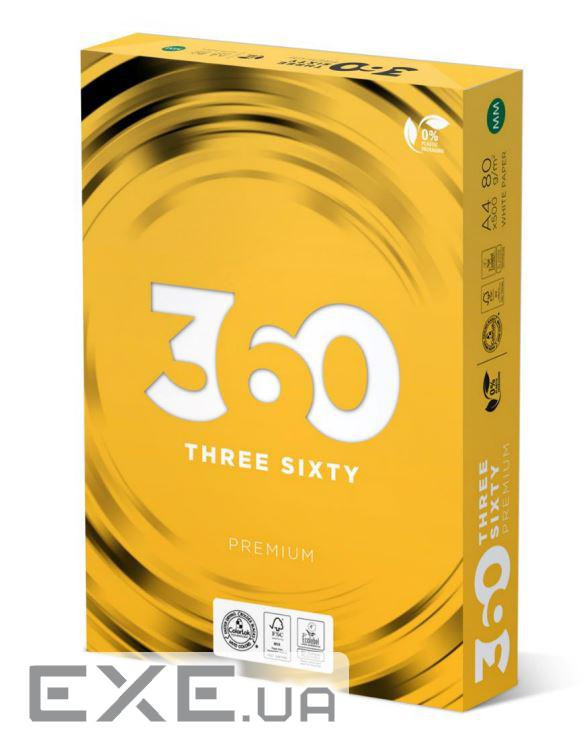Папір А4 360 Premium, 80 г/м2, 500 л, клас c B (OP-360-A4-80-B)