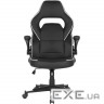 Крісло геймерське 2E GAMING Hebi Black/White (2E-GC-HEB-BKWT)