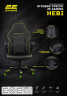 Крісло геймерське 2E GAMING Hebi Black/White (2E-GC-HEB-BKWT)