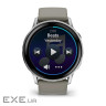 Смарт-часы Garmin Venu 4 45mm Silver with Siliver Gray Silicone (010-03014-41), 1.4" (454x454) AMOLE