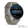 Смарт-часы Garmin Venu 4 45mm Silver with Siliver Gray Silicone (010-03014-41), 1.4" (454x454) AMOLE