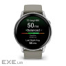 Смарт-часы Garmin Venu 4 45mm Silver with Siliver Gray Silicone (010-03014-41), 1.4" (454x454) AMOLE
