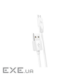 Кабель HOCO X1 Rapid USB-A to Micro-USB 1м White (6957531032038)