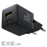 Wall Charger Baseus Palm Fast Charger Type-C+USB 30W (With Cable Type-C to Type-C (P1011160A213-01)