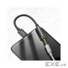 Перехідник USB-C M to 3.5mm F 0.1m black Baseus (CATL54-01)