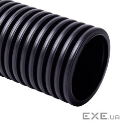Труба гофрована гнучка двошарова Копофлекс, чорна, протяжка,, D110мм, поліетилен HDPE, (KF 09110_FA) HDPE, (KF 09110_FA)