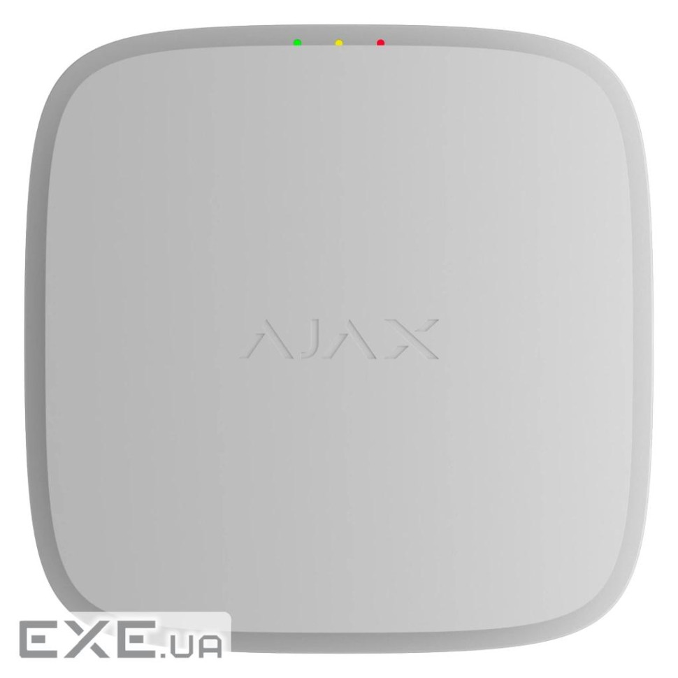 (Ajax EN54 FireProtect (Smoke/Sounder) white пожарный дымовый со звуковым оповещением)