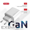 Зарядний пристрій Intaleo 65W GAN 2USB-C PD+USB-A QC 3.0 white (1283126559525)