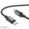 Кабель Hoco X89 Wind 60W Type-C to Type-C (1m) black (39159)
