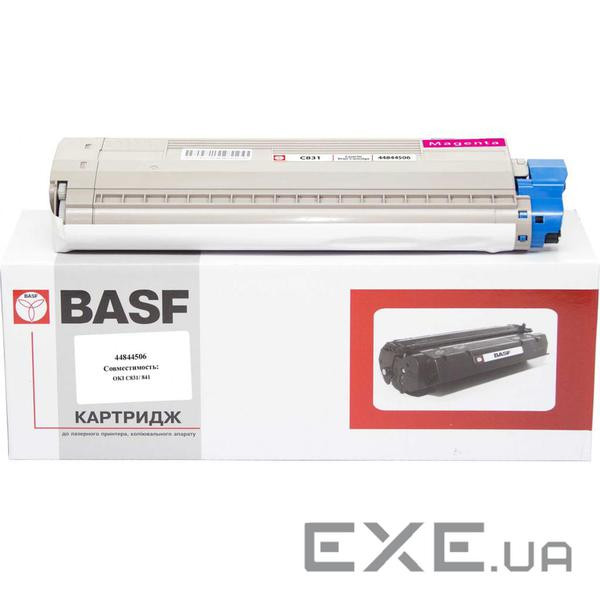 Тонер-картридж BASF OKI C831/841 Magenta, 44844506 (KT-44844506) (BASF-KT-44844506)