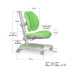 Дитяче крісло Mealux Ortoback Duo Green (Y-510 KZ)