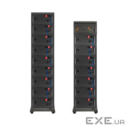 Аккумулятор LP LiFePO4 Battery HVM 819,2V 150Ah (122880 Wh) BMS 160А P AB Lrack black (41892)