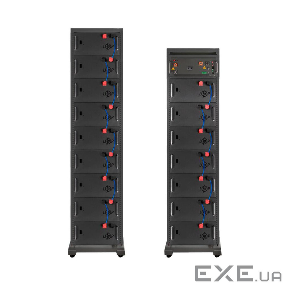Аккумулятор LP LiFePO4 Battery HVM 819,2V 150Ah (122880 Wh) BMS 160А P AB Lrack black (41892)