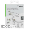 Дата кабель USB 2.0 AM to Lightning 1.0m white Belkin (CAA010BT1MWH)