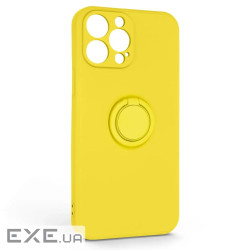 Чохол до мобільного телефона Armorstandart Icon Ring Apple iPhone 13 Pro Max Yellow (ARM68678)
