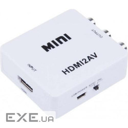 Адаптер HDMI to AV White (S0752) (S0752)