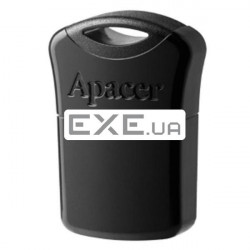 Flash Drive 32GB USB2.0 Apacer AH116 black (AP32GAH116B-1)
