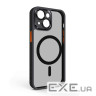 Чохол для мобільного телефону Armorstandart Unit MagSafe SE Apple iPhone 13 Black Orange (ARM75368)