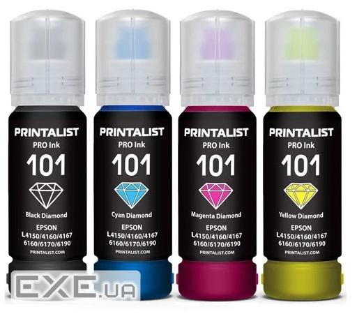 Чорнило Printalist Epson L4150/4160 4х70г B/C/M/Y (PL101SET)