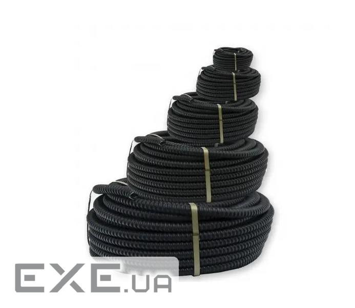 Металорукав, D26 мм, оцинкований ізольованій (ПВХ) чорний, 25 м (РЗЦІ-26Ч) (РЗЦИ-26Ч)