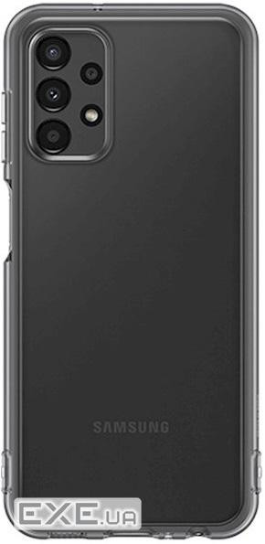 Чохол до мобільного телефона Samsung Soft Clear Cover Galaxy A13 (A135) Black (EF-QA135TBEGRU)