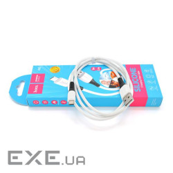 Кабель Hoco X82 silicone, Micro-USB, 2.4A, White, довжина 1м , BOX (Hoco X82W-M)