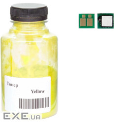 Тонер Canon IR C3025/C3025i, С-EXV54 270г Yellow developer+chip АНК (3204207)