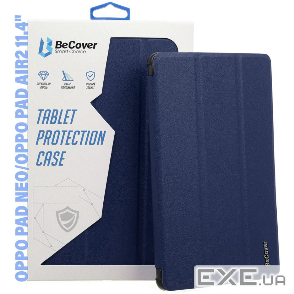 Чохол до планшета BeCover Smart Case Oppo Pad Neo (OPD2302)/ Oppo Pad Air2 11.4" Deep Blue (710742)